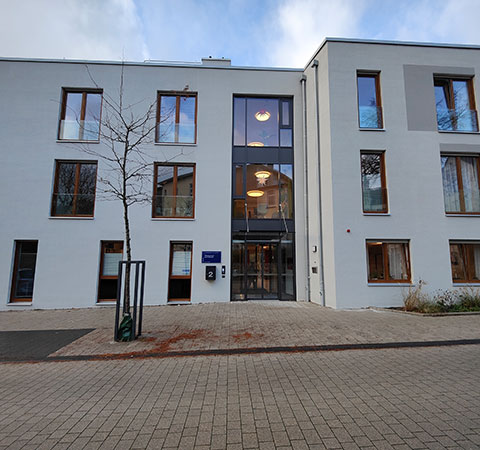 Ansicht des Pflegezentrums Haus Hannah